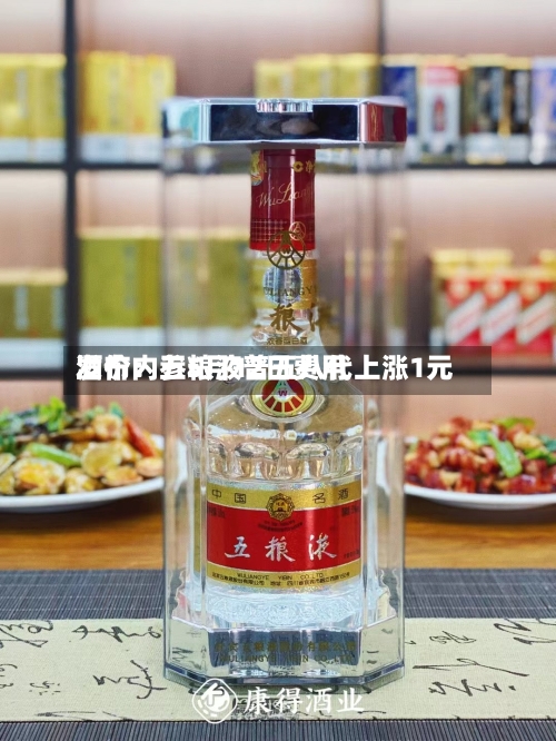 酒价内参5月12日费用发布：五粮液普五八代上涨1元-第2张图片