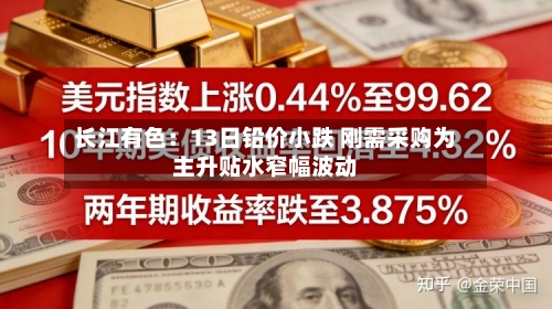 长江有色：13日铅价小跌 刚需采购为主升贴水窄幅波动