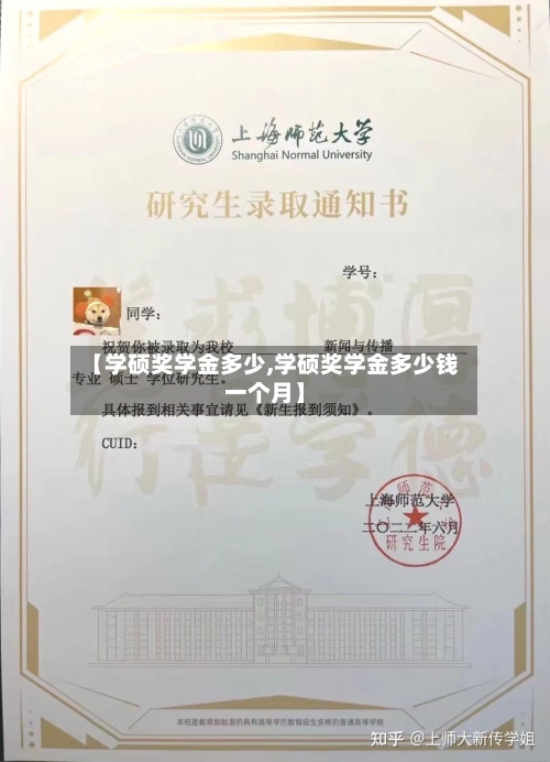 【学硕奖学金多少,学硕奖学金多少钱一个月】-第3张图片