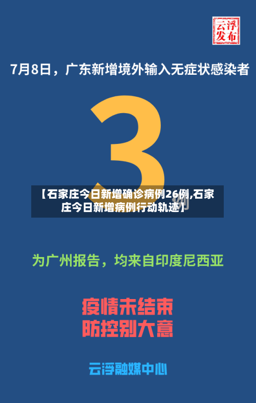 【石家庄今日新增确诊病例26例,石家庄今日新增病例行动轨迹】