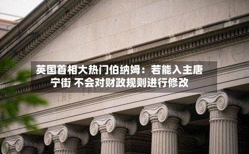 英国首相大热门伯纳姆：若能入主唐宁街 不会对财政规则进行修改