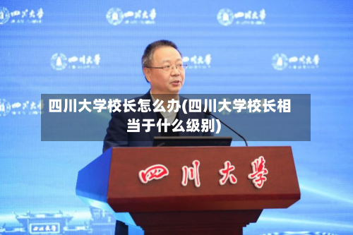 四川大学校长怎么办(四川大学校长相当于什么级别)-第2张图片