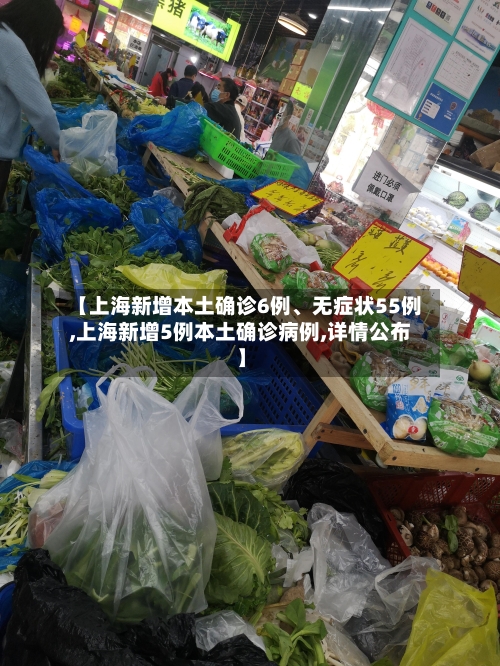 【上海新增本土确诊6例	、无症状55例,上海新增5例本土确诊病例,详情公布】-第2张图片