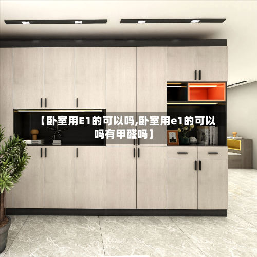 【卧室用E1的可以吗,卧室用e1的可以吗有甲醛吗】