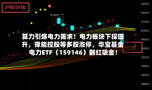 算力引爆电力需求！电力板块下探回升，豫能控股等多股涨停	，华宝基金电力ETF（159146）翻红吸金！-第2张图片